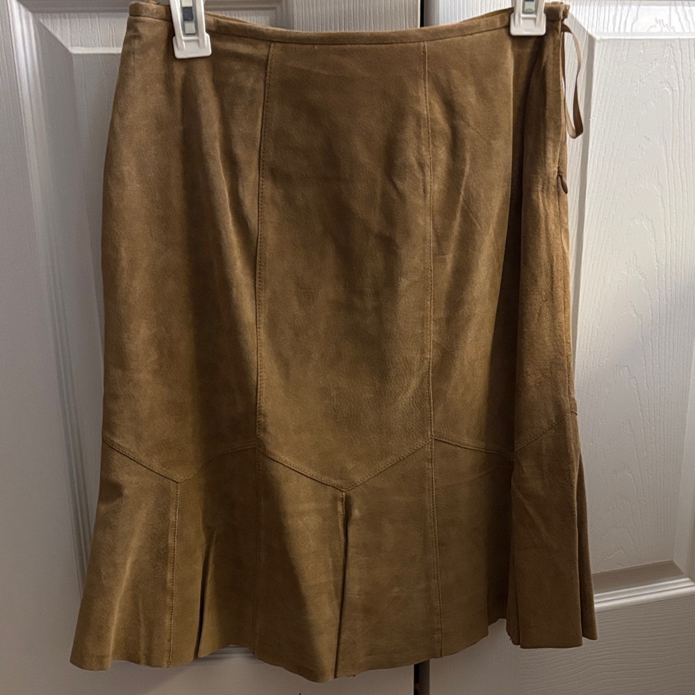 Alfani Brown A-Line Skirt